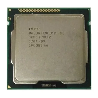 BX80623G645 - Intel Pentium Dual Core G645 2.90GHz 5.00GT/s DMI 3MB L3 Cache Socket FCLGA1155 Desktop Processor