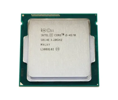 BX80646I54570 - Intel Core i5-4570 Quad Core 3.20GHz 5.00GT/s DMI2 6MB L3 Cache Socket FCLGA1150 Desktop Processor