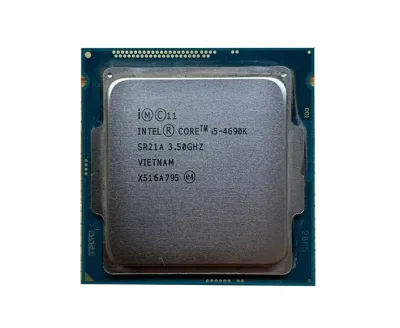 BX80646I54690K - Intel Core i5-4690K Quad Core 3.50GHz 5.00GT/s DMI2 6MB L3 Cache Socket FCLGA1150 Processor