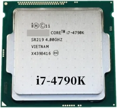 BX80646I74790K - Intel Core i7-4790K Quad Core 4.00GHz 5GT/s DMI2 8MB SmartCache Socket FCLGA1150 Desktop Processor