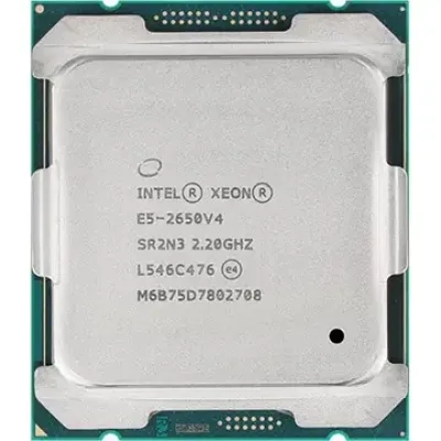 BX80660E52650V4 - Intel Xeon E5-2650 v4 12 Core 2.20GHz 9.60GT/s QPI 30MB L3 Cache Socket FCLGA2011-3 Processor