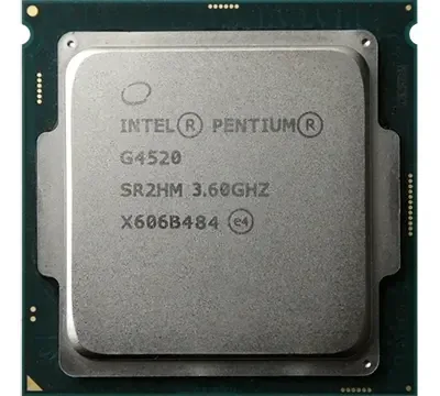 BX80662G4520 - Intel Pentium G4520 Dual Core 3.60GHz 8.00GT/s DMI3 3MB L3 Cache Socket FCLGA1151 Desktop Processor