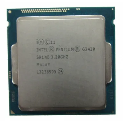 BXC80646G3420 - Intel Pentium G3420 Dual Core 3.20GHz 5.00GT/s 3MB L3 Cache Socket FCLGA1150 Desktop Processor