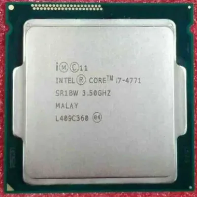 BXC80646I74771 - Intel Core i7-4771 Quad Core 3.50GHz 5.00GT/s DMI2 8MB L3 Cache Socket FCLGA1150 Processor Desktop Processor