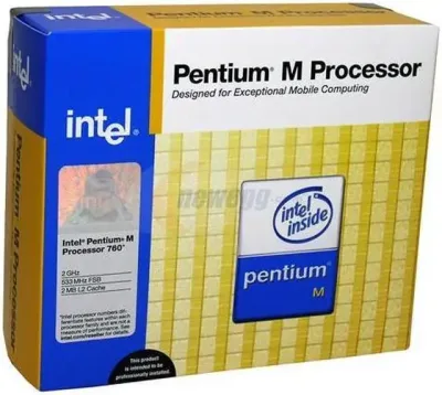 BXM80536GC2100F - Intel Pentium M 2.10GHz 400MHz FSB 2MB L2 Cache Socket 478 Notebook Processor