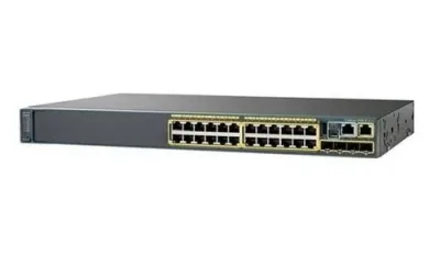 C1-C2960X-24PS-L - Cisco Catalyst 2960-X Series PoE 24 x Ports 10/100/1000Base-T + 4 x Gigabit SFP Layer 2 Managed 1U Rack-Mountable Gigabit Ethernet Network Switch