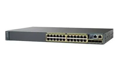 C1-C2960X-24TS-L - Cisco Catalyst 2960-X Series 24 x Ports 10/100/1000Base-T + 2 x Gigabit SFP Layer 2 Managed 1U Rack-Mountable Gigabit Ethernet Network Switch