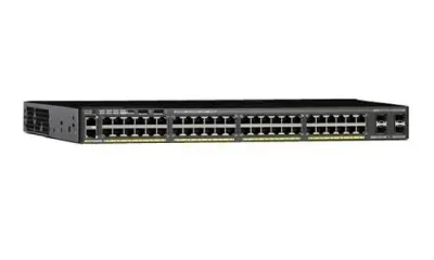 C1-C2960X-48TD-L - Cisco Catalyst 2960-X 48 x Ports 10/100/1000Base-T + 4 x Gigabit SFP Layer 2 Managed Rack-mountable 1U Gigabit Ethernet Network Switch