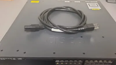 Cisco Catalyst C1-WS3650-24XPD/K9 PoE 3650 24 x Ports 10/100/1000Base-T + 4 x SFP Layer 3 Managed Stackable 1U Rack-Mountable Gigabit Ethernet Network Switch