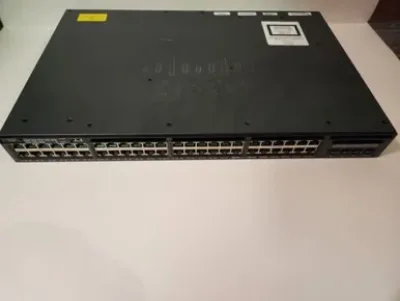 Cisco Catalyst C1-WS3650-48FQM/K9 3650 PoE+ 48 x Ports 10/100/1000Base-T + 4 x SFP Ports Layer 3 Managed Rack-mountable Gigabit Ethernet Network Switch