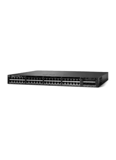 Cisco ONE C1-WS3650-48XFD/K9 Catalyst 3650 PoE+ 48 x Ports 10/100/1000Base-T + 2 x SFP+ Ports Layer 3 Managed Rack-mountable Gigabit Ethernet Network Switch