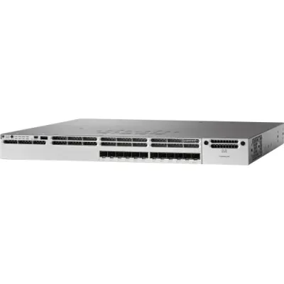C1-WS3850-12XS-S - Cisco Catalyst 3850 12 x Ports SFP+ 10GBase-T Layer 3 Managed Stackable Gigabit Ethernet Network Switch