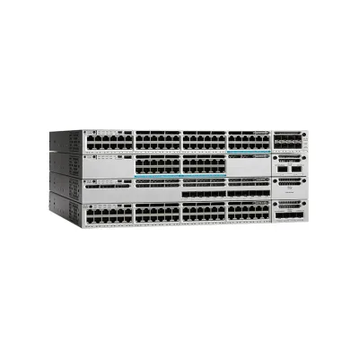 C1-WSC3850-24XS-S - Cisco Catalyst 3850 Series 24 x Ports SFP+ 10GBase-T Layer 3 Managed 1U Rack-Mountable Gigabit Ethernet Network Switch