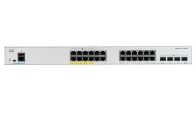 C1000-24T-4G-L - Cisco Catalyst 1000-24T 24 x Ports 10/100/1000Base-T 4 x SFP Mini-Gbic Layer 2 Managed Gigabit Ethernet Network Switch