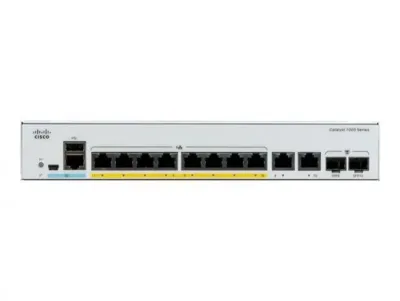 C1000-8T-E-2G-L - Cisco Catalyst 1000 Series 8-Port x 10/100/1000Base-T/1000Base-X Gigabit Ethernet Switch