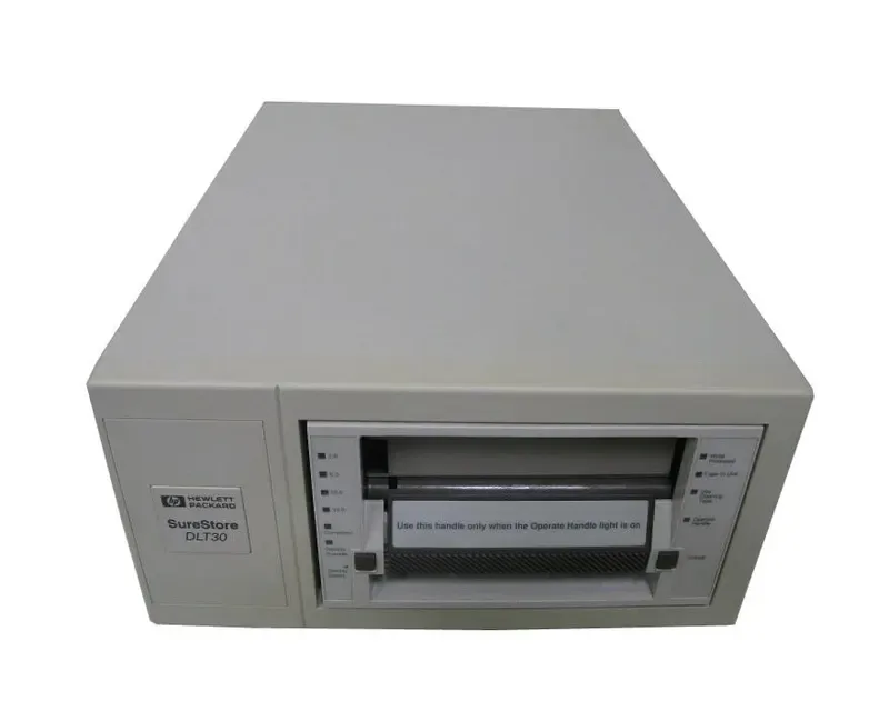 C1549A - HP SureStore 15/30GB DLT30e DDS-3 SCSI Single Ended External Tape Drive