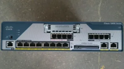 Cisco C1861-4F-VSEC/K9 1861 Router 1.5U