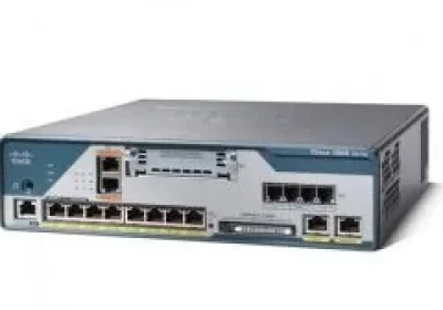 Cisco C1861-SRST-B/K9-KIT 1861 Integrated Service Router 1 x Expansion Slot , 1 x HWIC 1 x 10/100Base-TX , 8 x 10/100Base-TX LAN, 4 x FXS, 2 x ISDN BRI