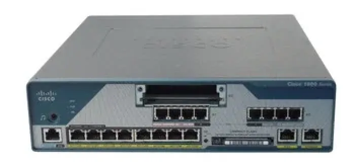 Cisco C1861-SRST-F/K9 1861 8-Port 8 x 10/100/ PoE Fast Ethernet Integrated Services Router