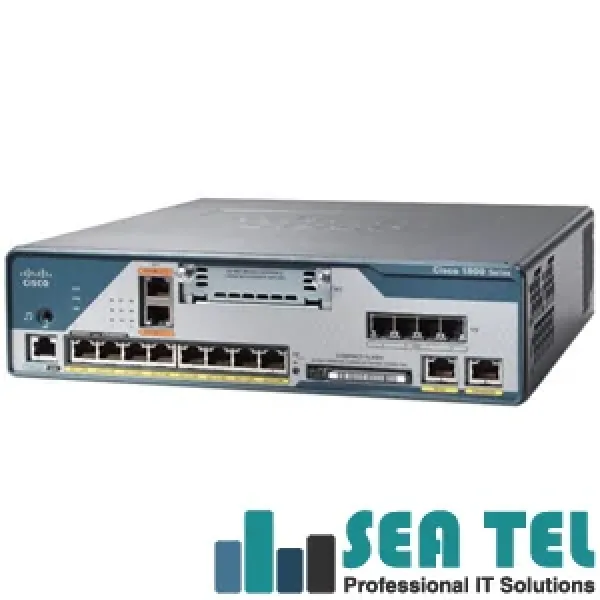 Cisco C1861-SRST-F/K9KIT 1861 Integrated Services Router 1 x HWIC 8 x 10/100Base-TX PoE LAN, 4 x FXS, 4 x FXO, 1 x 10/100Base-TX LAN, 1 x 10/100Base-TX Uplink