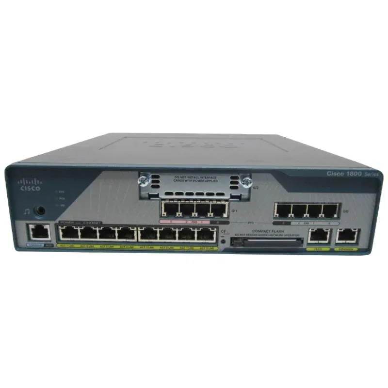 Cisco C1861E-SRST-F/K9 1861E 8-Port Integrated Services Router