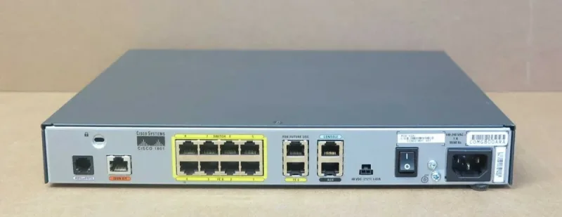 Cisco C1861W-SRST-F/K9 1800 Series Integrated Services Router