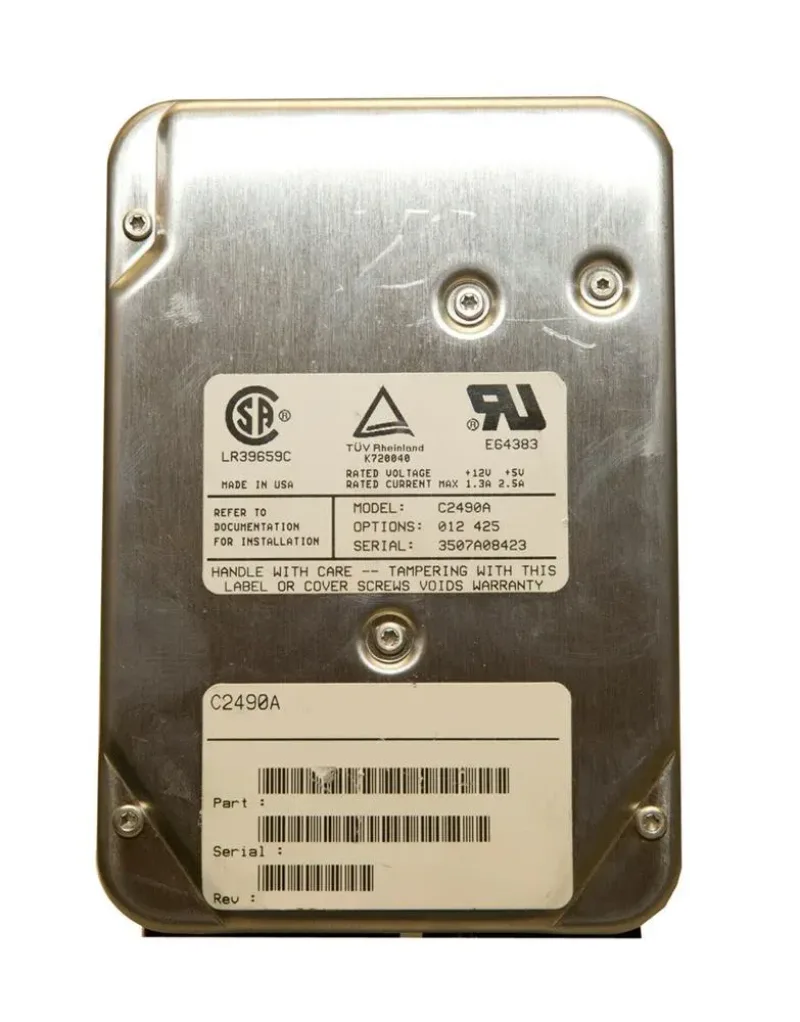 C2490-39012 - HP 2.1GB 5400RPM Ultra Wide SCSI Single-Ended Narrow 50-Pin 3.5-inch Hard Drive