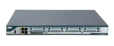 Cisco C2801-VSEC/K9 2801 Voice Security Bundle Router 4 x HWIC , 2 x PVDM , 1 x CompactFlash (CF) Card , 2 x AIM 2 x 10/100Base-TX LAN