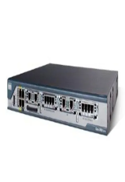 Cisco C2801SHDSLV3/K9-RF 2801-SHDSL Integrated Services Router 2 x AIM , 2 x HWIC , 1 x WIC , 1 x VIC , 2 x PVDM 2 x 10/100Base-TX LAN
