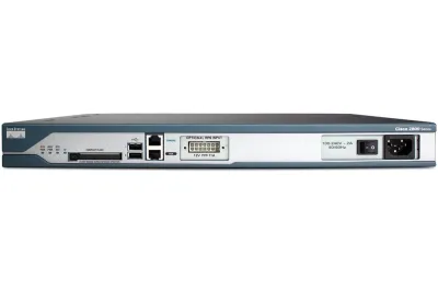 Cisco C2811-RETAIL/K9 2811 Integrated Services Router Bundle 4 x HWIC, 1 x Network Module, 2 x PVDM, 2 x AIM 2 x 10/100Base-TX LAN
