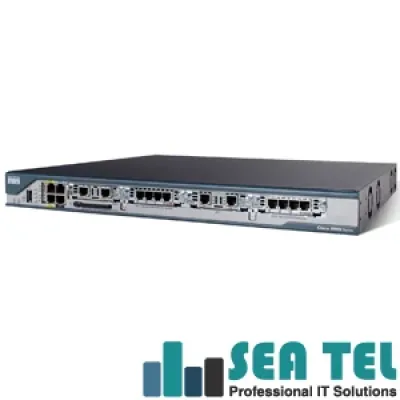 Cisco C2821SEC/K9-U-V 2821 Integrated Services Router 2 x 10/100/1000Base-T LAN 2 x AIM, 4 x HWIC, 1 x NME-X, 1 x PVDM, 2 x PVDM, 1 x EVM Integrated Services Router