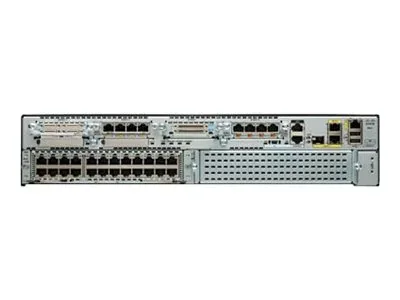 Cisco C2921-VSEC-CUBE/K9 2921 Voice Security and CUBE Bundle - router - voice / fax module - desktop