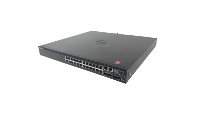 C2THD - Dell 24 x Ports x 10/100/1000 PoE+ + 2 x Ports 10 Gigabit SFP+ + 2 x Ports Combo Gigabit SFP Layer 3 Network Switch