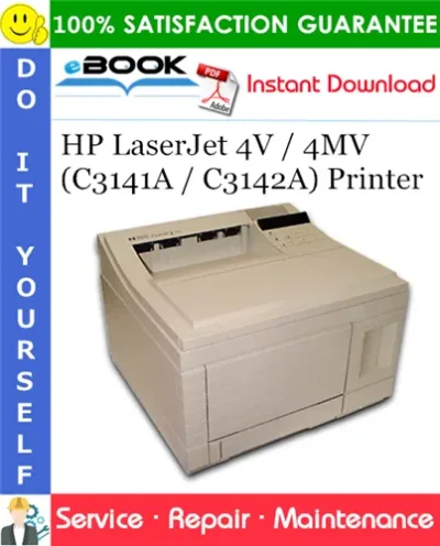C3141A - HP LaserJet 4V 350-Sheet 16 ppm 600 dpi Monochrome Laser Printer