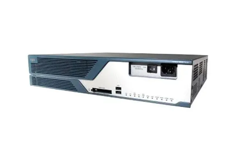 C3825-BIAB-24K9-RF - Cisco 3825 Integrated Services Router Chassis 2 x 10/100/1000Base-T 4 x Network Module, 4 x PVDM, 4 x HWIC, 1 x SFP (mini-GBIC), 1 x CompactFlash (CF) Card, 2 x AIM