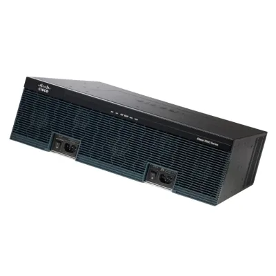 3 Cisco 3945 Router Ports - Management Port - 15 Slots