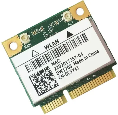 C3Y4J - Dell DW1705 Mini PCI Express Wireless WiFi WLAN / Bluetooth Card for Inspiron 17r 5721 / 15R 5521