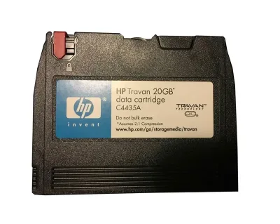 C4435A - HP Travan TR-5 Data Cartridge TR5 10 GB Native / 20 GB Compressed 739.99 ft Tape Length