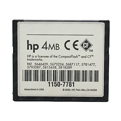 C5384-60001 - HP 4MB CompactFlash (CF) Memory Card
