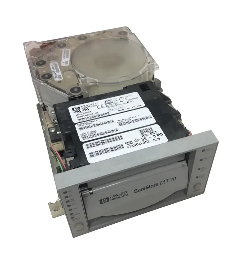 C5658-60013 - HP SureStore 35GB (Native) / 70GB (Compressed) DLT-70E Fast Wide SCSI Single Ended 68-Pin External Tape Drive