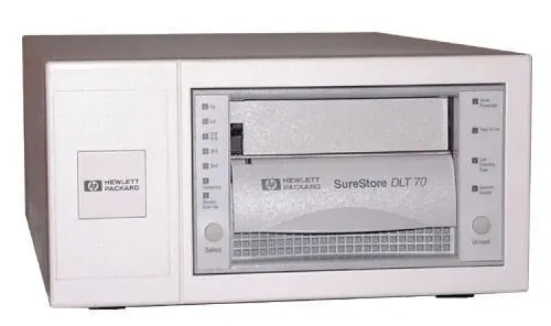 C5658-67013 - HP SureStore 35GB (Native) / 70GB (Compressed) DLT-70E Fast Wide SCSI Single Ended 68-Pin External Tape Drive