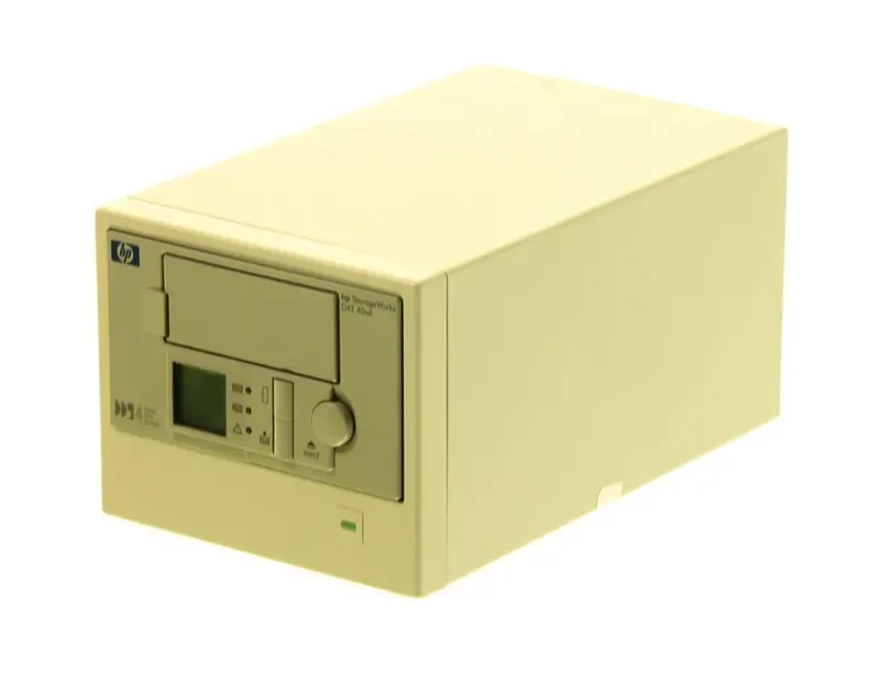 C5717C - HP StorageWorks 120/240GB DAT40x6E DDS4 Low Voltage Differential (LVD) Single Ended SCSI External Tape Autoloader
