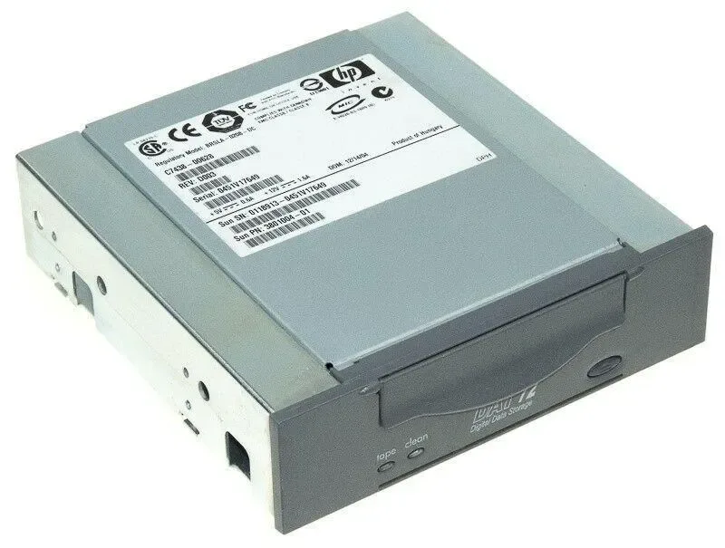C7438-00631 - HP StorageWorks 36GB (Native) / 72GB (Compressed) DAT-72i DDS-5 SCSI LVD Single Ended 68-Pin 5.25-inch Internal Tape Drive (Carbon)