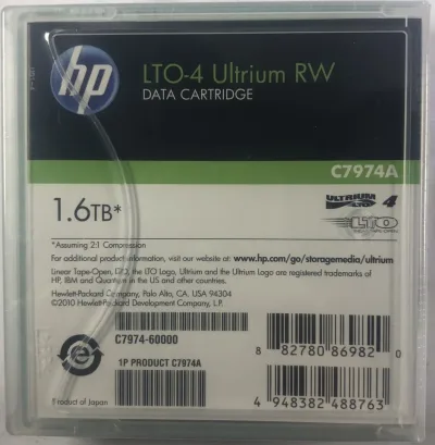 C7974-60000 - HP LTO-4 Ultrium Tape Media Cartridge