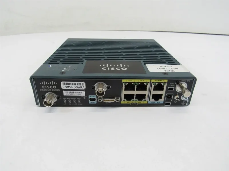 C819GW-LTE-MNA-AK9 - Cisco C819GW-LTE IEEE 802.11n Cellular Ethernet Modem/Wireless Router