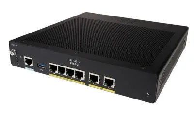 C927-4PM - Cisco 900 Series 4 x 10/100/1000BASE-T VDSL2 / ADSL2+ Router