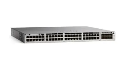 C9300L-48P-4G-E - Cisco Catalyst C9300L-48P POE+ 48 x Ports 10/100/1000Base-T + 4xUplink Ports Layer 3 Managed Gigabit Ethernet Switch