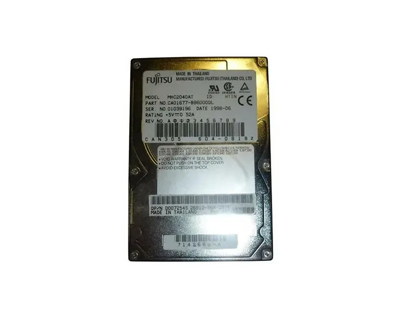 CA01677-B86000DL - Fujitsu Mobile 4.09GB 4000RPM ATA-33 512KB Cache 2.5-inch Hard Drive