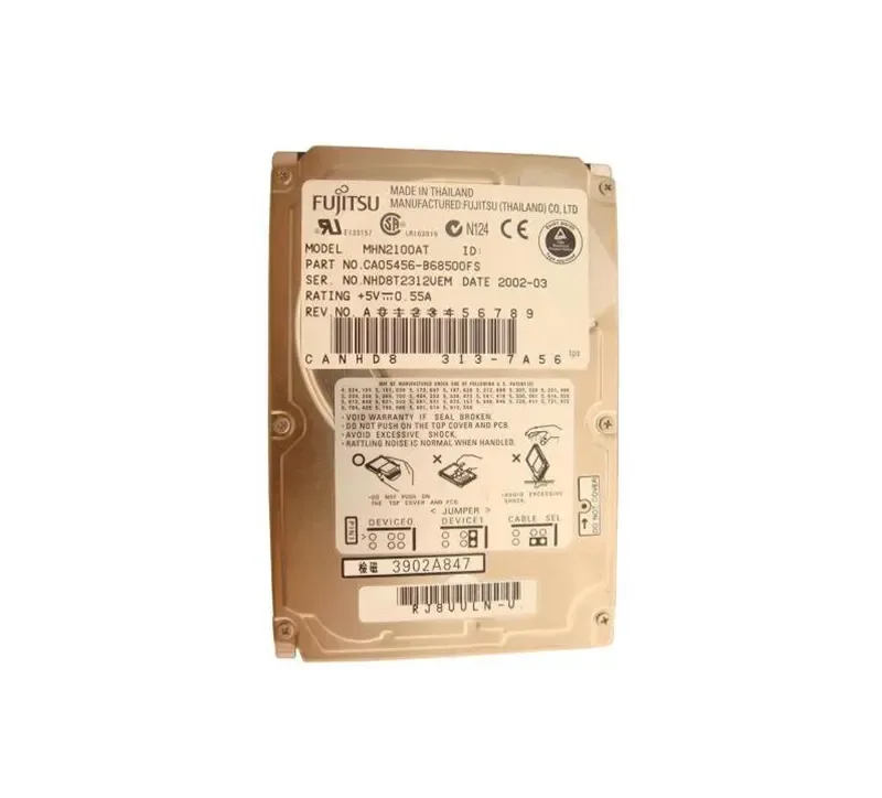 CA05456-B68500FS - Fujitsu Mobile 10GB 4200RPM ATA-100 2MB Cache 2.5-inch Hard Drive