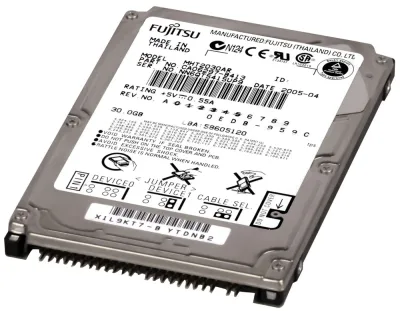 CA06297-B413 - Fujitsu Mobile 30GB 4200RPM ATA-100 2MB Cache 2.5-inch Internal Hard Disk Drive